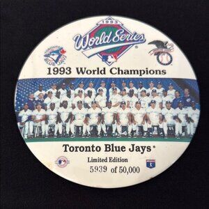 Toronto Blue Jays 1993 World Series Champions Commemorative 6 inch